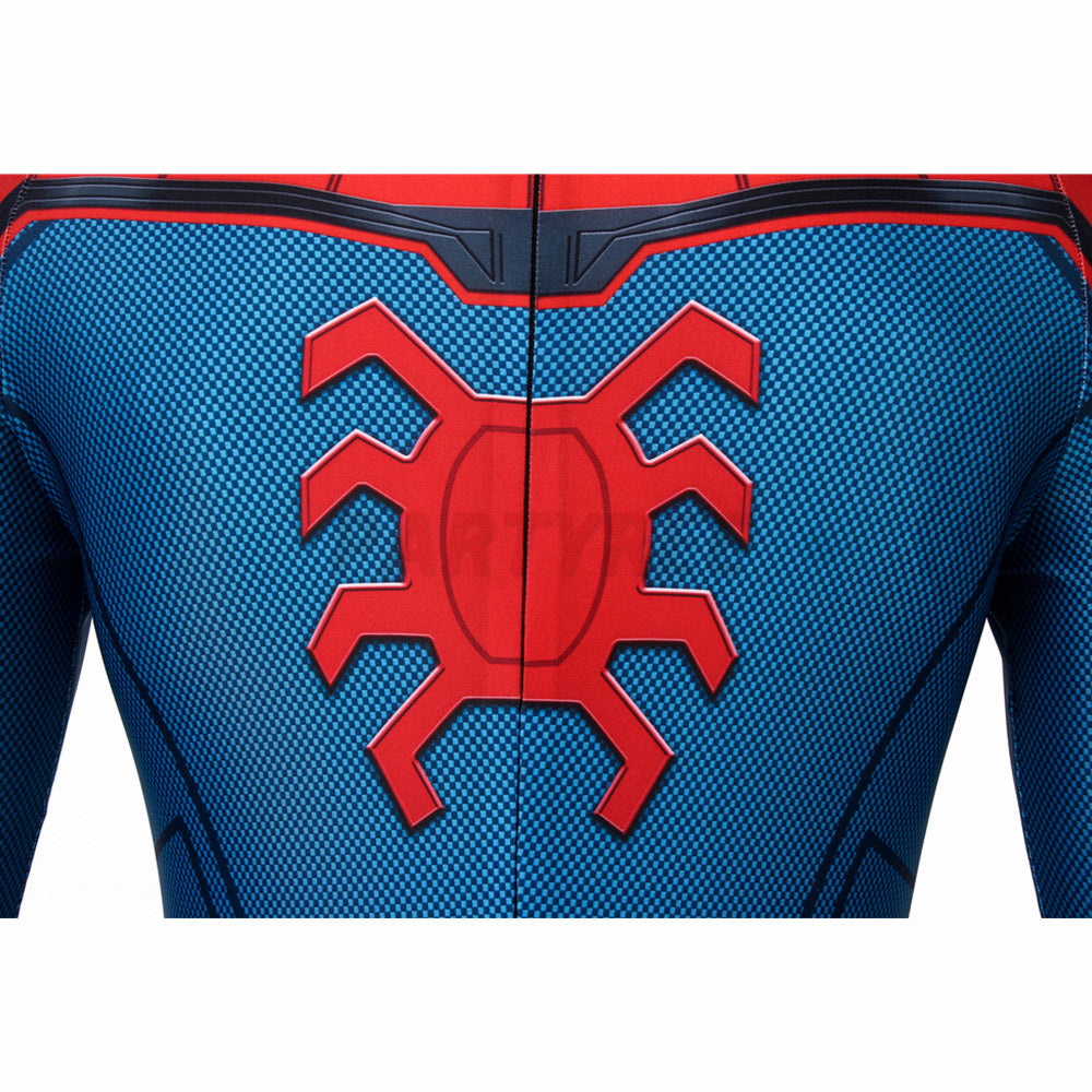 Spider-man Classic Costume Far From Home Peter Parker Jumpsuit