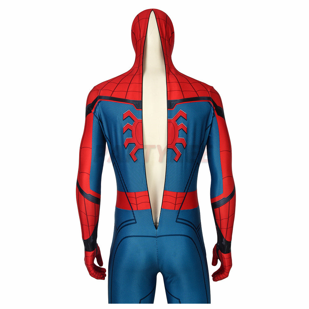 Spider-man Classic Costume Far From Home Peter Parker Jumpsuit