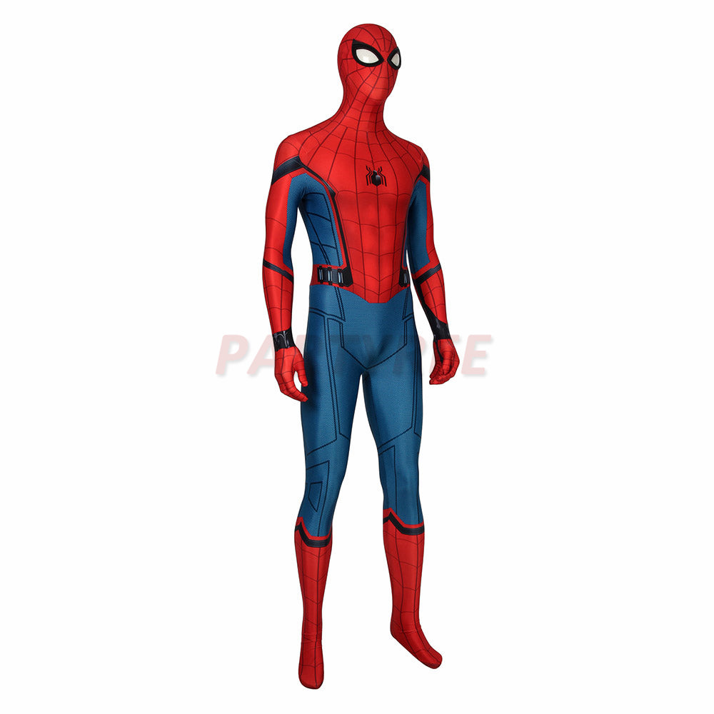 Spider-man Classic Costume Far From Home Peter Parker Jumpsuit