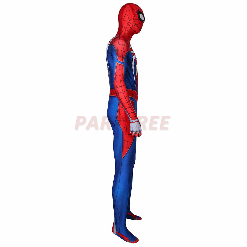 Spider-Man Cosplay Costume PS4 Spiderman Jumpsuit