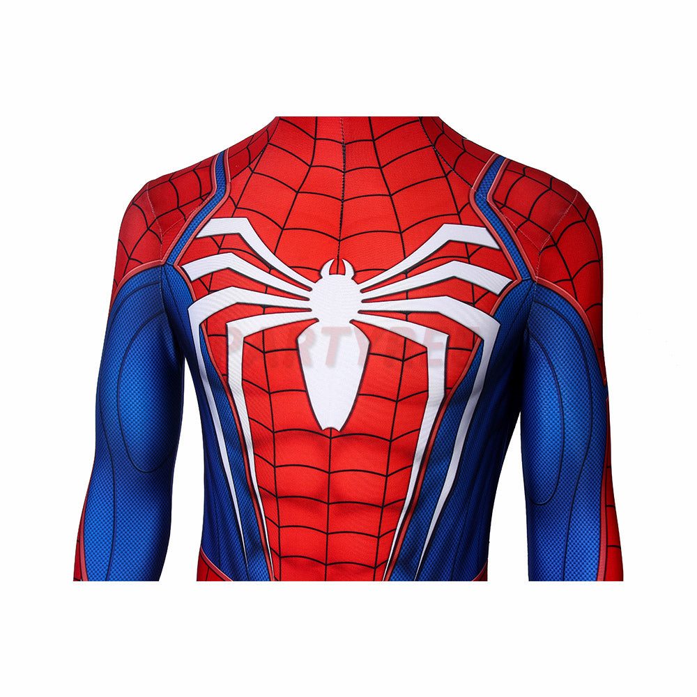 Spider-Man Cosplay Costume PS4 Spiderman Jumpsuit