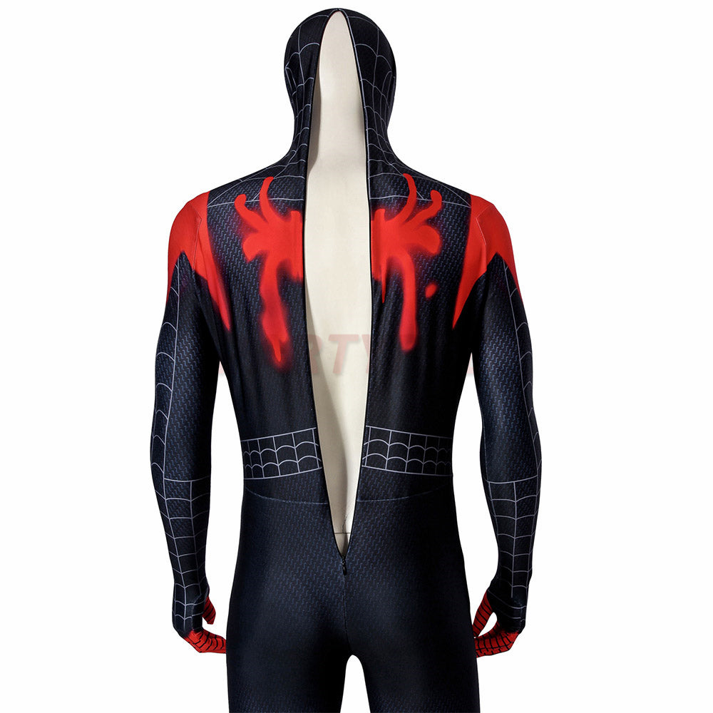 Spider-Man Into the Spider-Verse Miles Morales Cosplay Jumpsuit