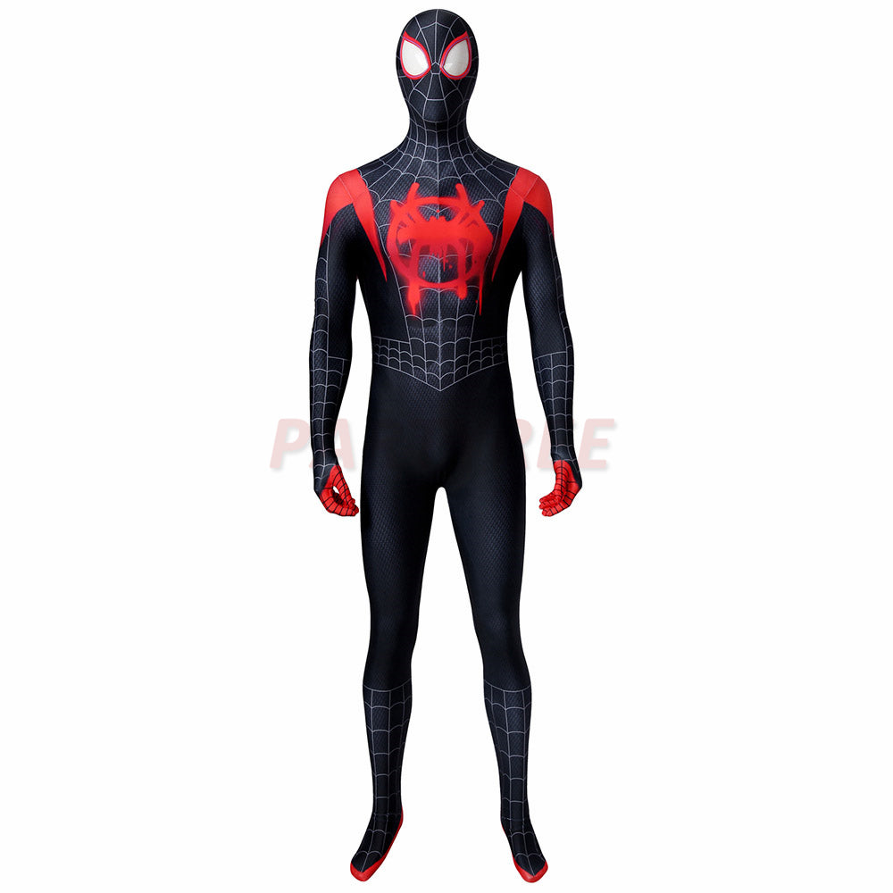 Spider-Man Into the Spider-Verse Miles Morales Cosplay Jumpsuit