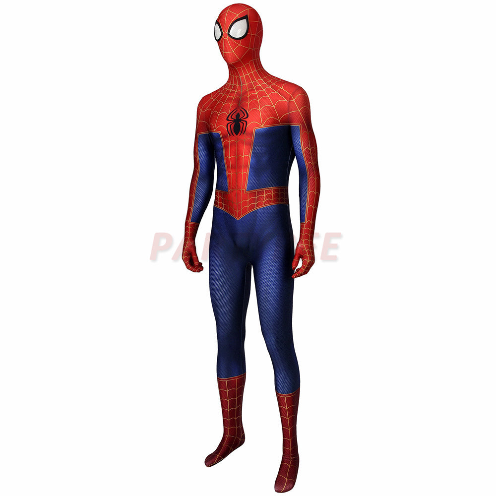 Spiderman Into the Spider-Verse Cosplay Costume Peter Parker Jumpsuit