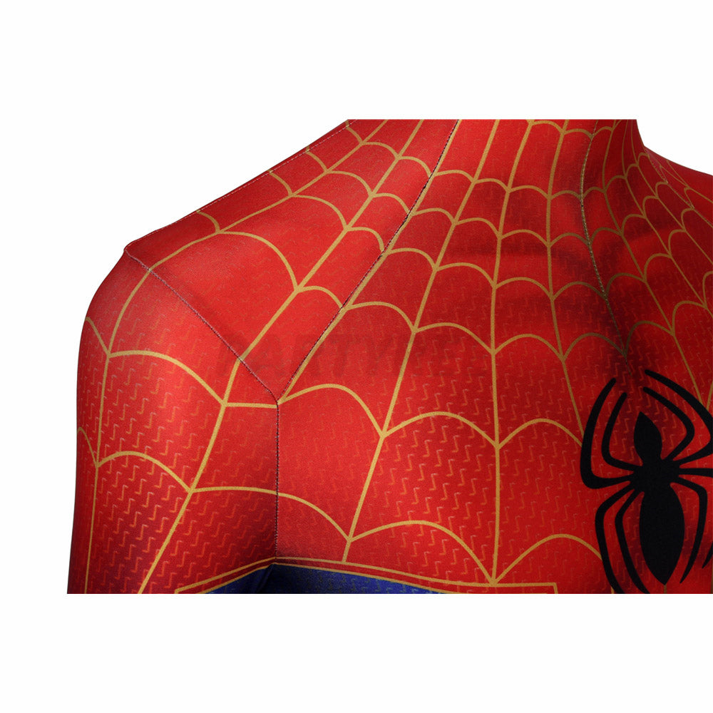 Spiderman Into the Spider-Verse Cosplay Costume Peter Parker Jumpsuit