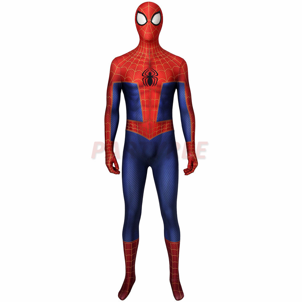 Spiderman Into the Spider-Verse Cosplay Costume Peter Parker Jumpsuit