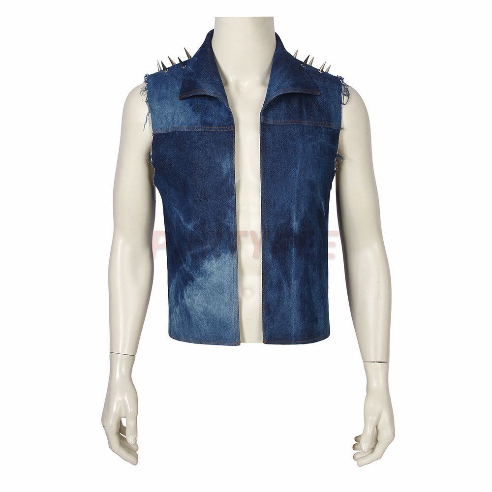 Spider-Punk Cosplay Costume Punk Spiderman Jumpsuit