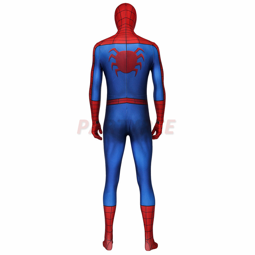 Spiderman PS4 Game Cosplay Costume 3D Classic Jumpsuit