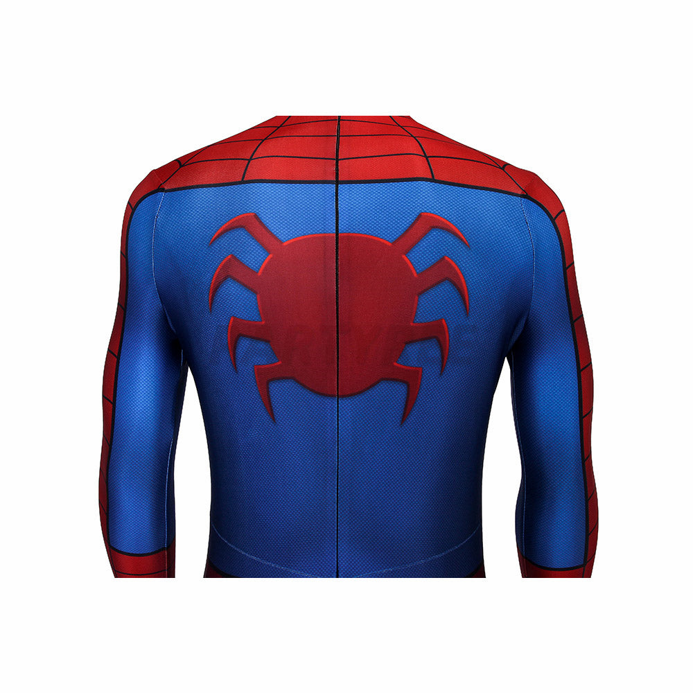 Spiderman PS4 Game Cosplay Costume 3D Classic Jumpsuit