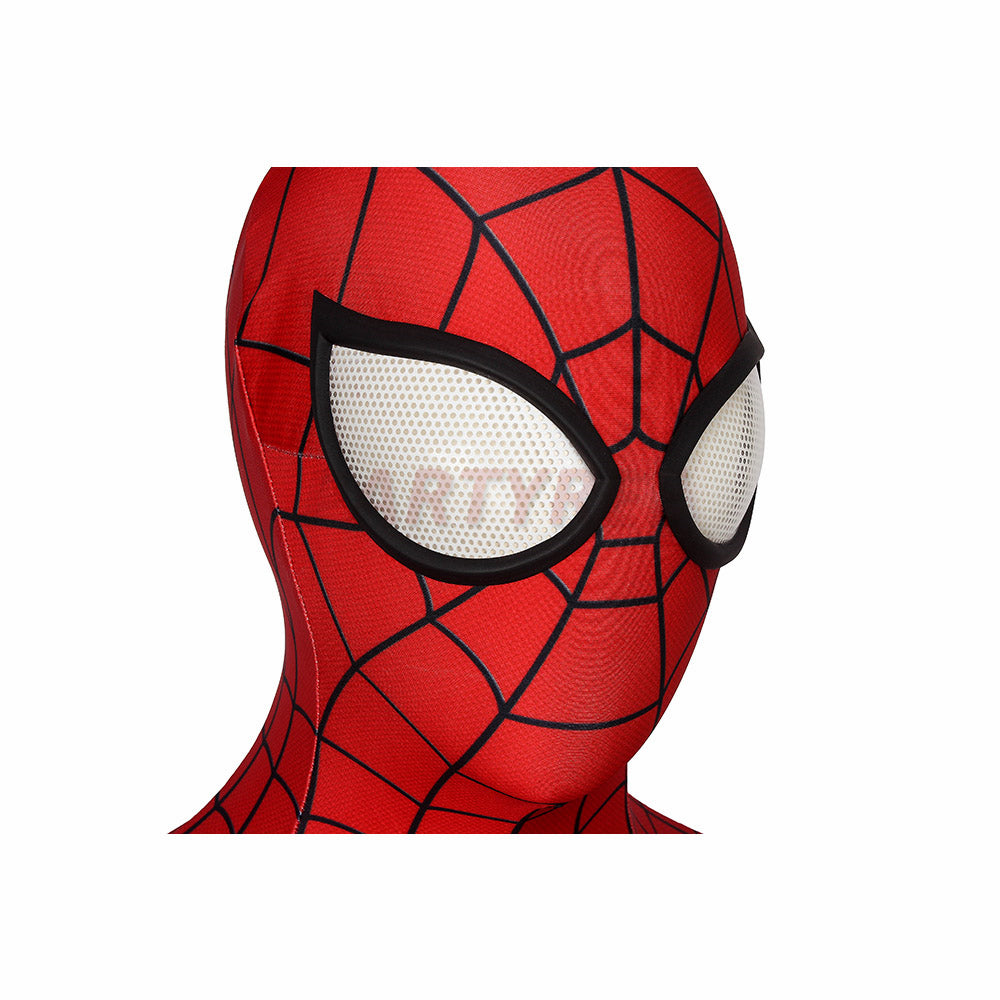 Spiderman PS4 Game Cosplay Costume 3D Classic Jumpsuit