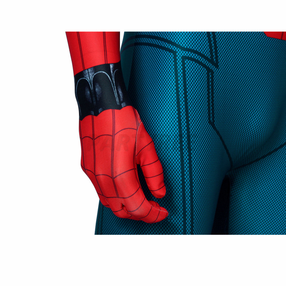 Spiderman Far From Home Cosplay Costume Peter Parker 3D Printed Jumpsuit