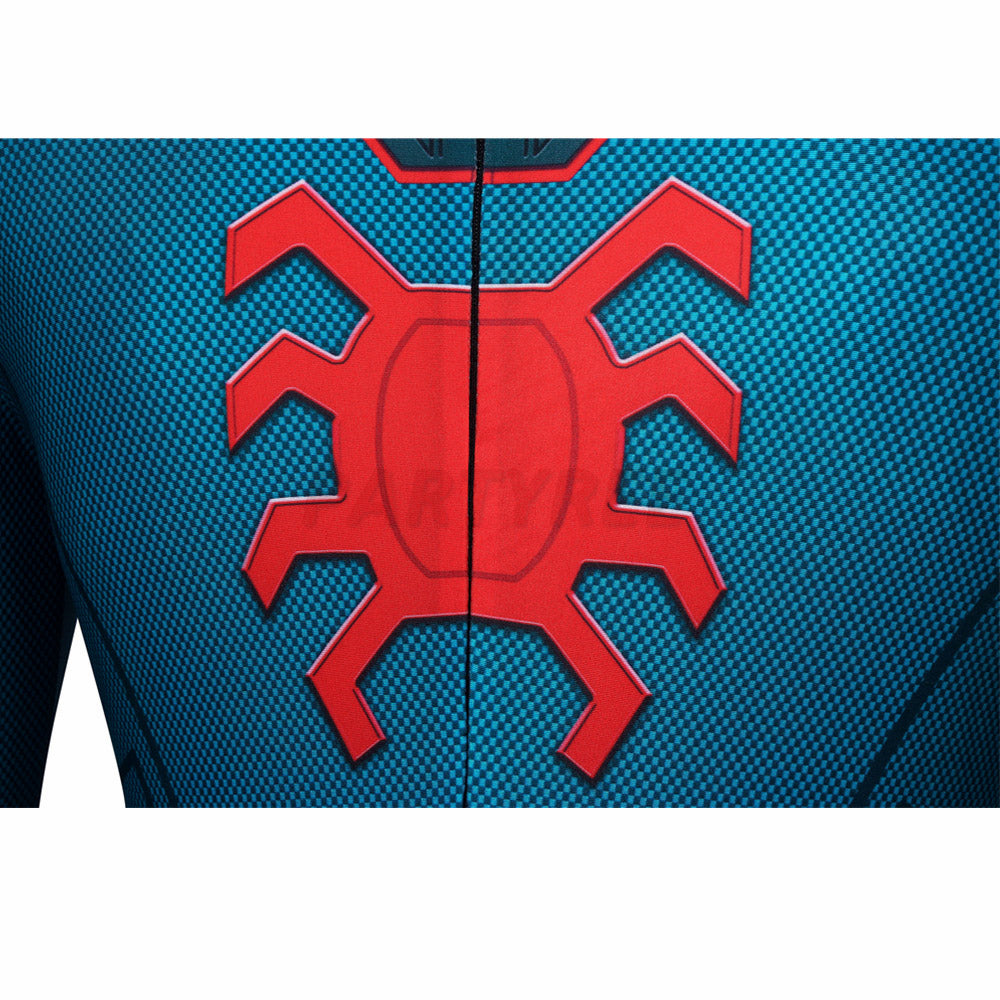 Spiderman Far From Home Cosplay Costume Peter Parker 3D Printed Jumpsuit