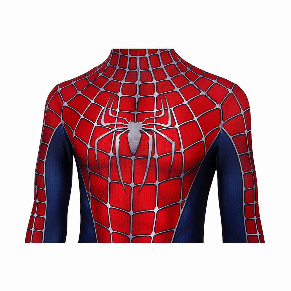 Spiderman 2 Cosplay Costume Tobey Maguire Classic Jumpsuit
