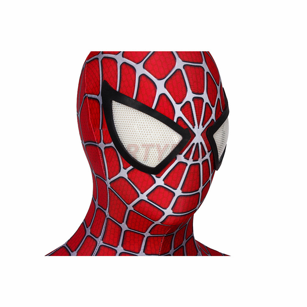 Spiderman 2 Cosplay Costume Tobey Maguire Classic Jumpsuit