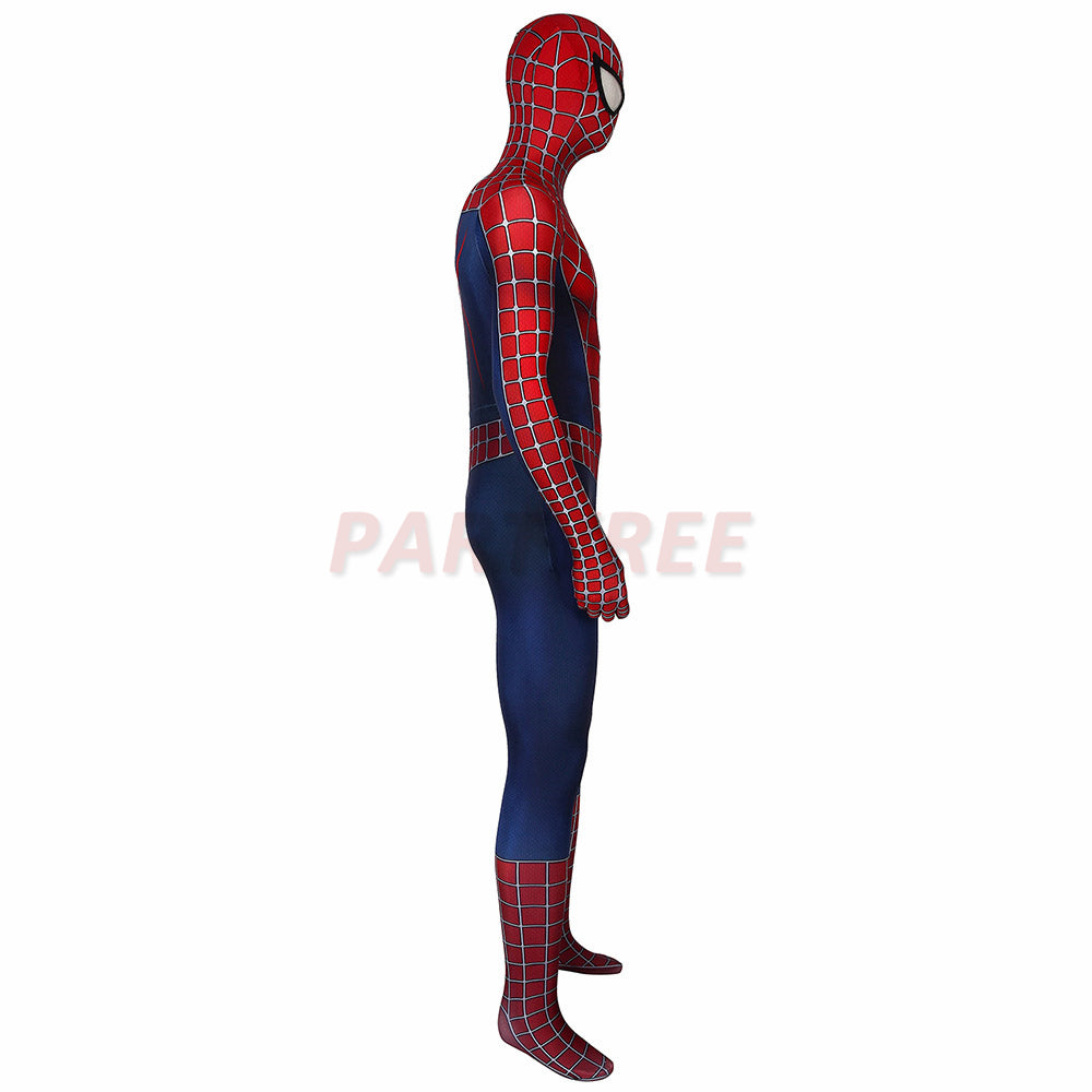 Spiderman 2 Cosplay Costume Tobey Maguire Classic Jumpsuit