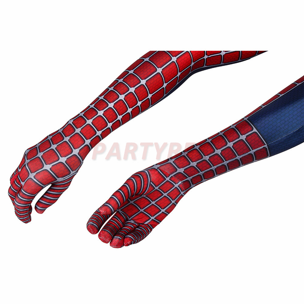Spiderman 2 Cosplay Costume Tobey Maguire Classic Jumpsuit