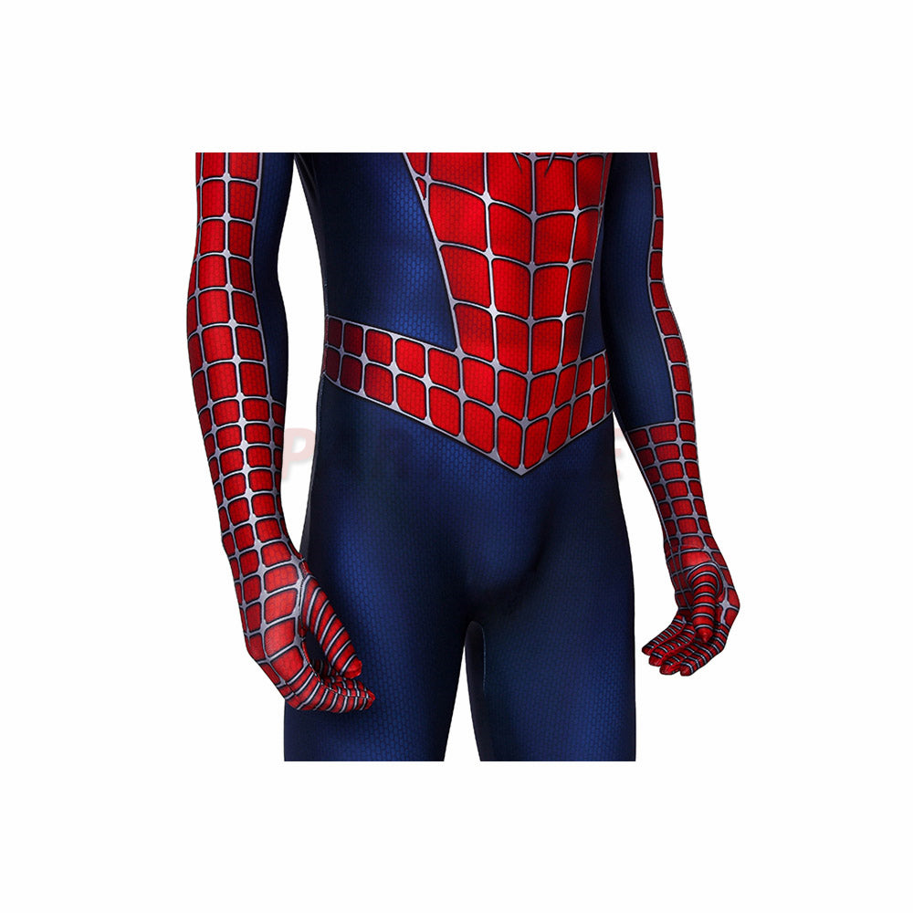 Spiderman 2 Cosplay Costume Tobey Maguire Classic Jumpsuit