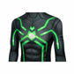 Spiderman PS4 Cosplay Costume Stealth Big Time Green Jumpsuit