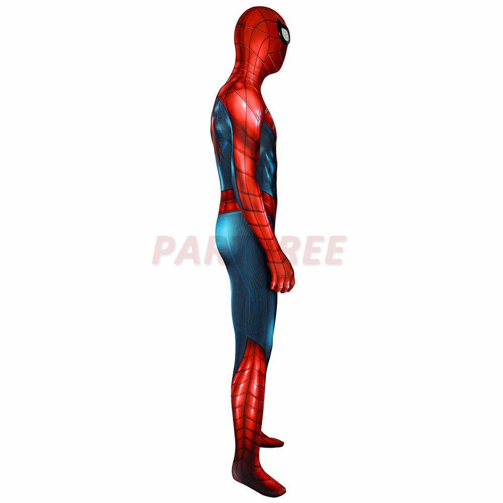 Spiderman PS4 Armour MK IV Cosplay Jumpsuit