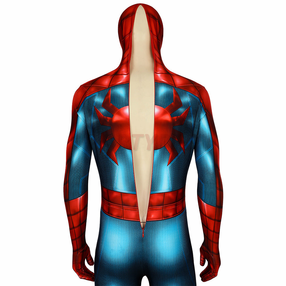 Spiderman PS4 Armour MK IV Cosplay Jumpsuit