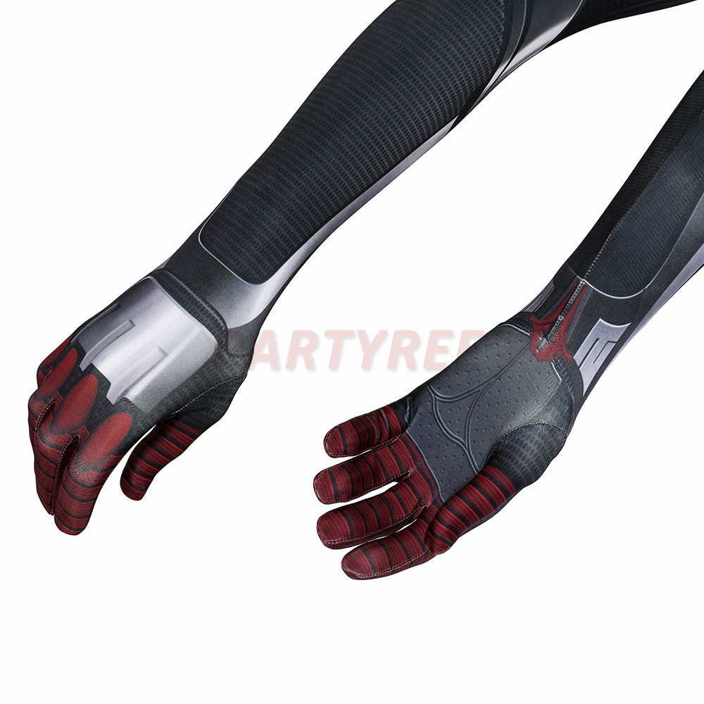 Spider-man 3D Printed Cosplay Costume Miles Morales PS5 Jumpsuit