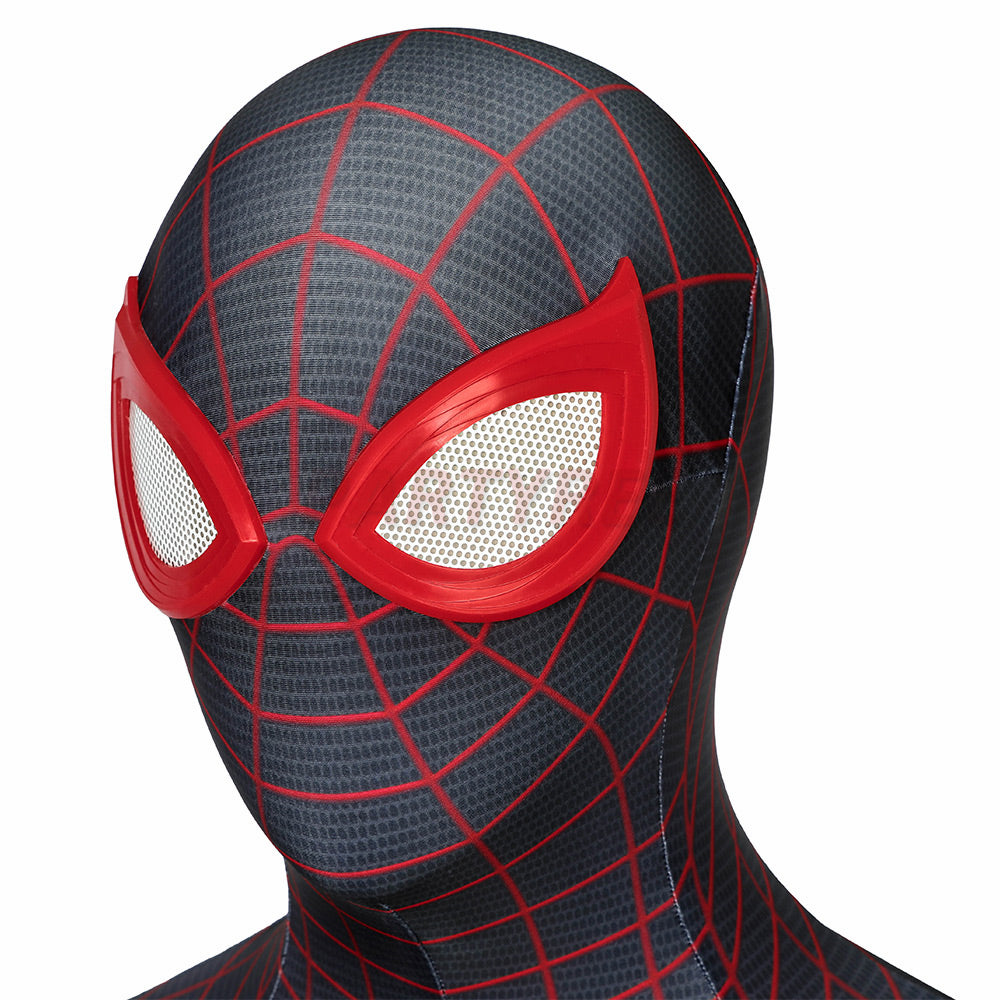 Spider-man 3D Printed Cosplay Costume Miles Morales PS5 Jumpsuit