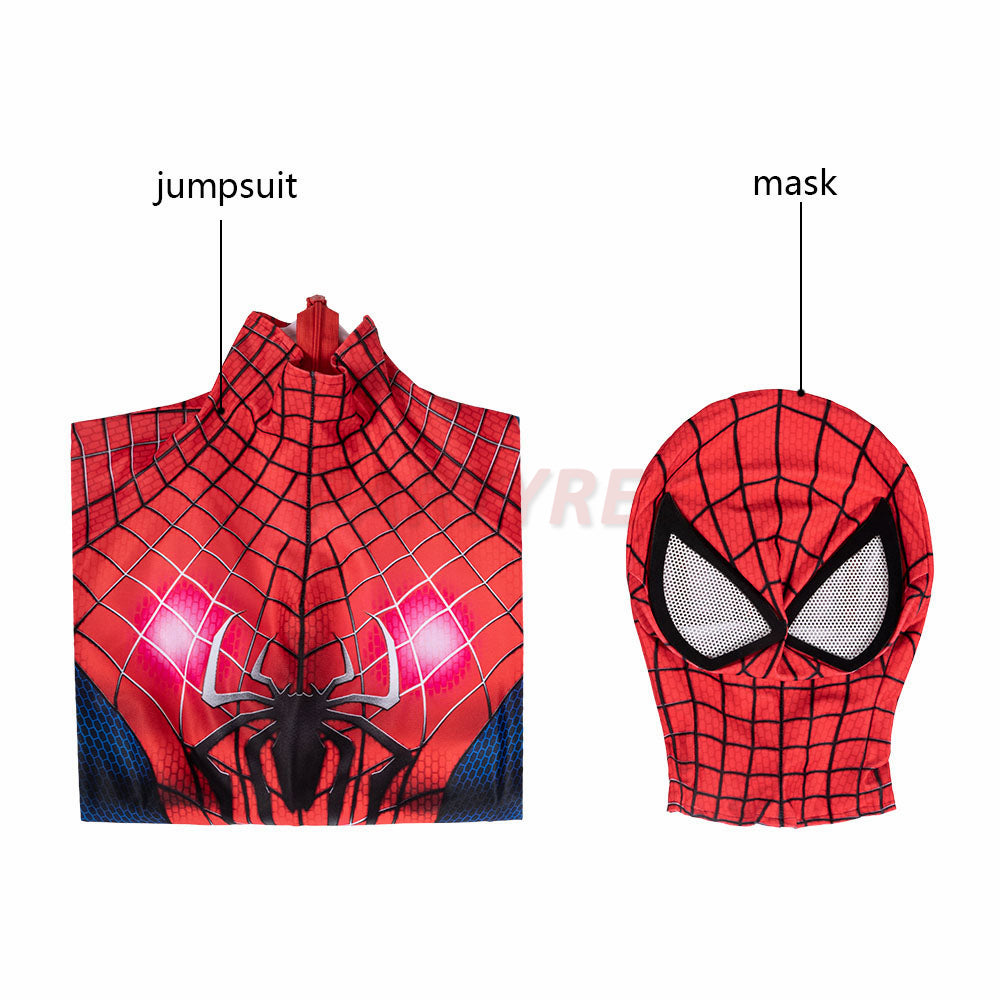 The Amazing Spider-man 2 Cosplay Costume Peter Parker Ladies Jumpsuit