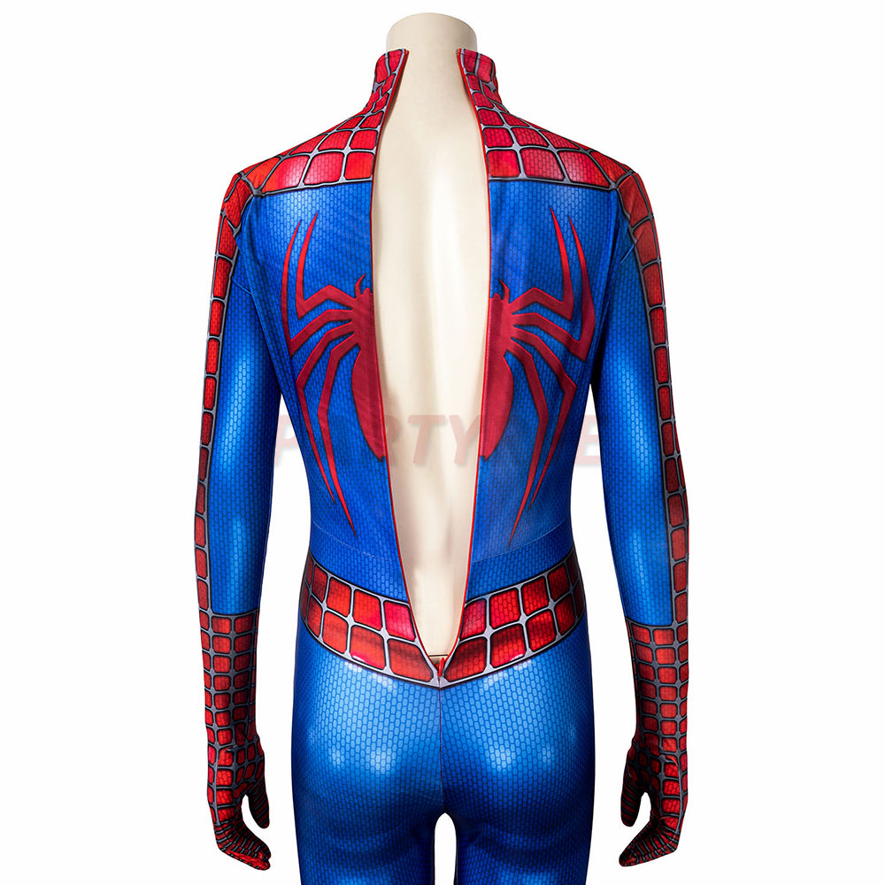 Spider-man 2 Peter Parker Tobey Maguire Cosplay Costume Ladies Jumpsuit
