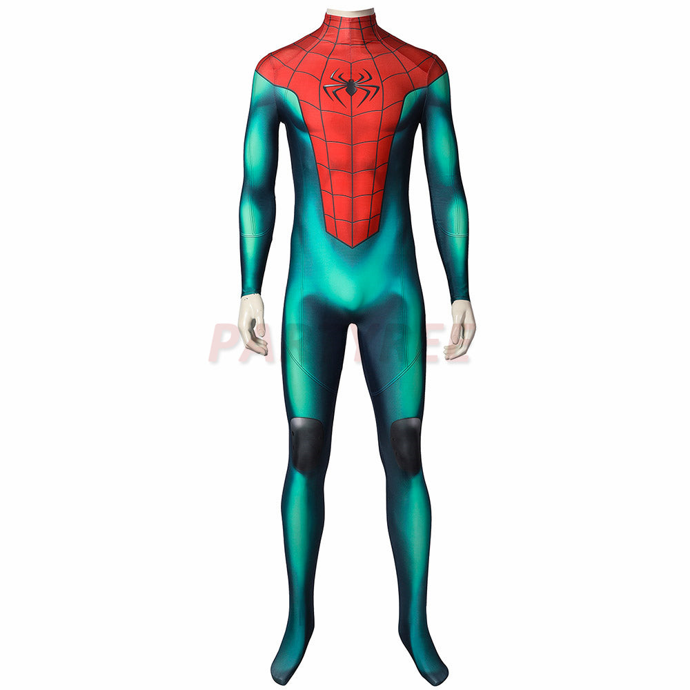 Spiderman Miles Morales PS5 Cosplay Costume Great Responsibility Jumpsuit