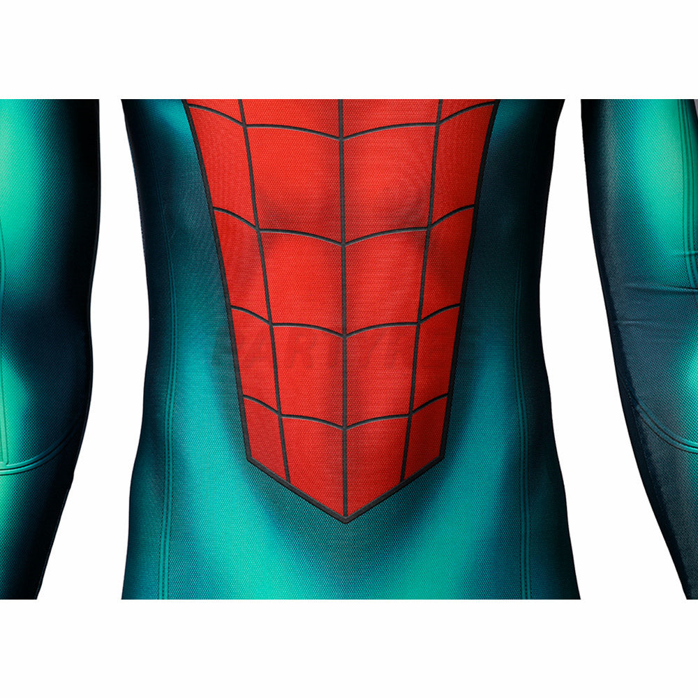 Spiderman Miles Morales PS5 Cosplay Costume Great Responsibility Jumpsuit