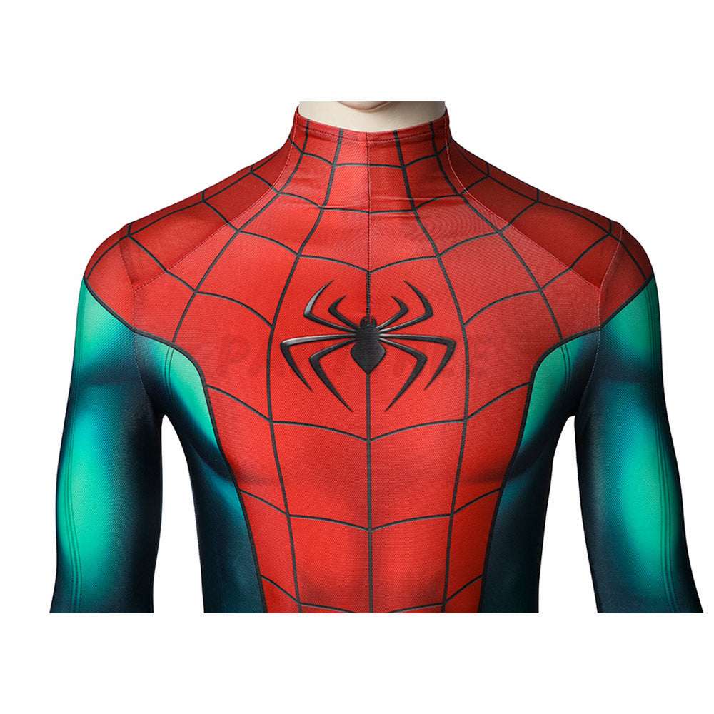 Spiderman Miles Morales PS5 Cosplay Costume Great Responsibility Jumpsuit