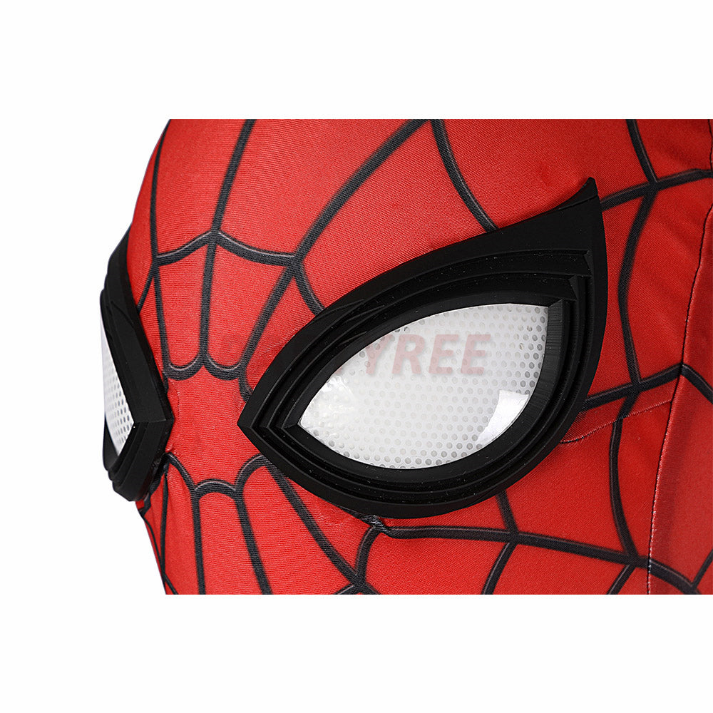What If Spider-man Cosplay Costume Zombie Hunter Jumpsuits With Cloak