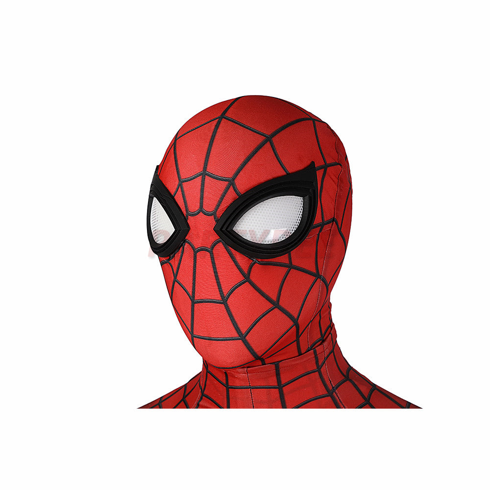 What If Spider-man Cosplay Costume Zombie Hunter Jumpsuits With Cloak