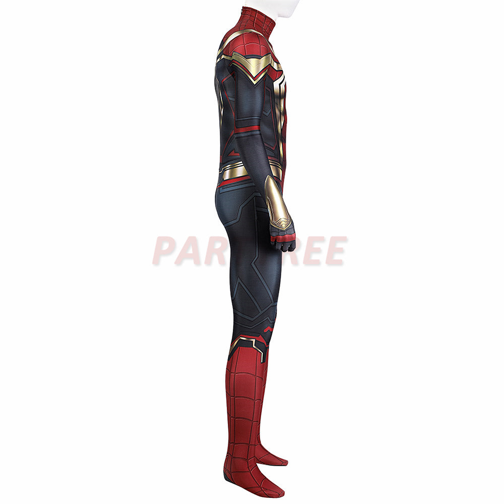 Iron Spider-man 3 No Way Home Cosplay Costume Peter Parker Jumpsuits