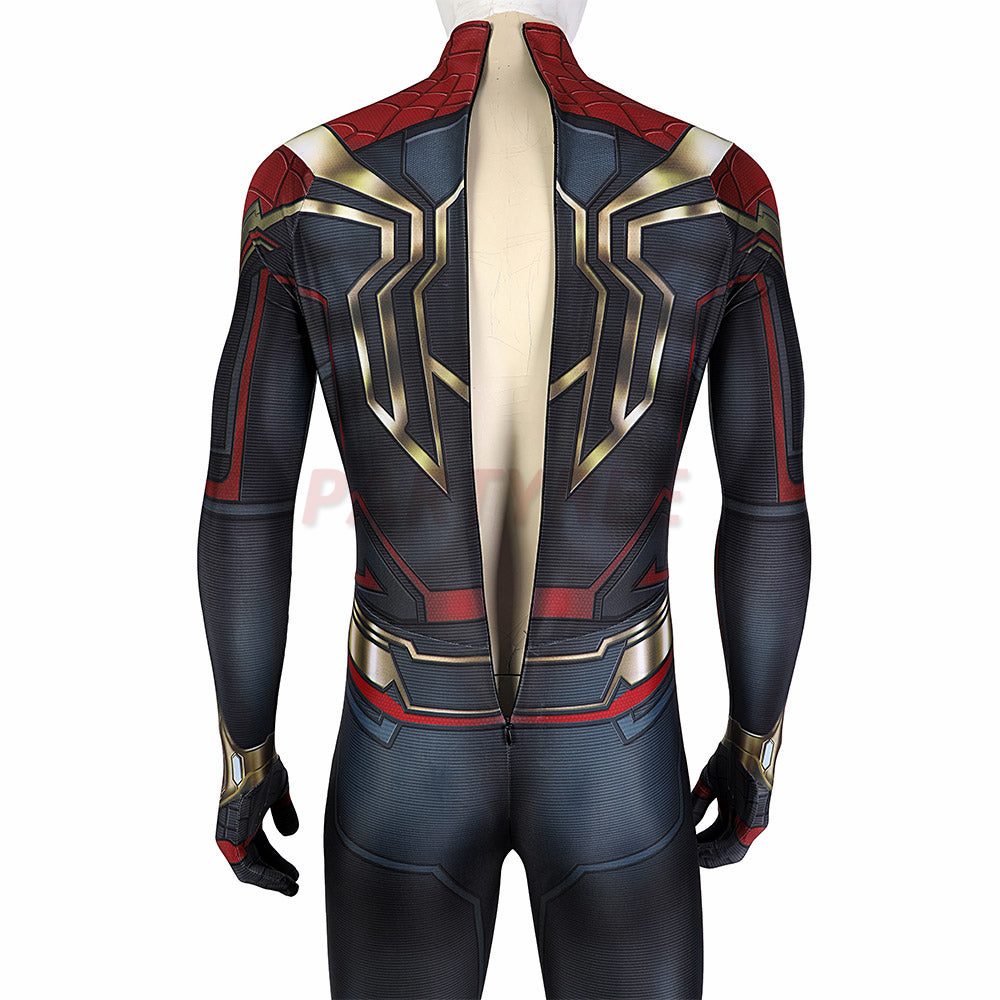 Iron Spider-man 3 No Way Home Cosplay Costume Peter Parker Jumpsuits