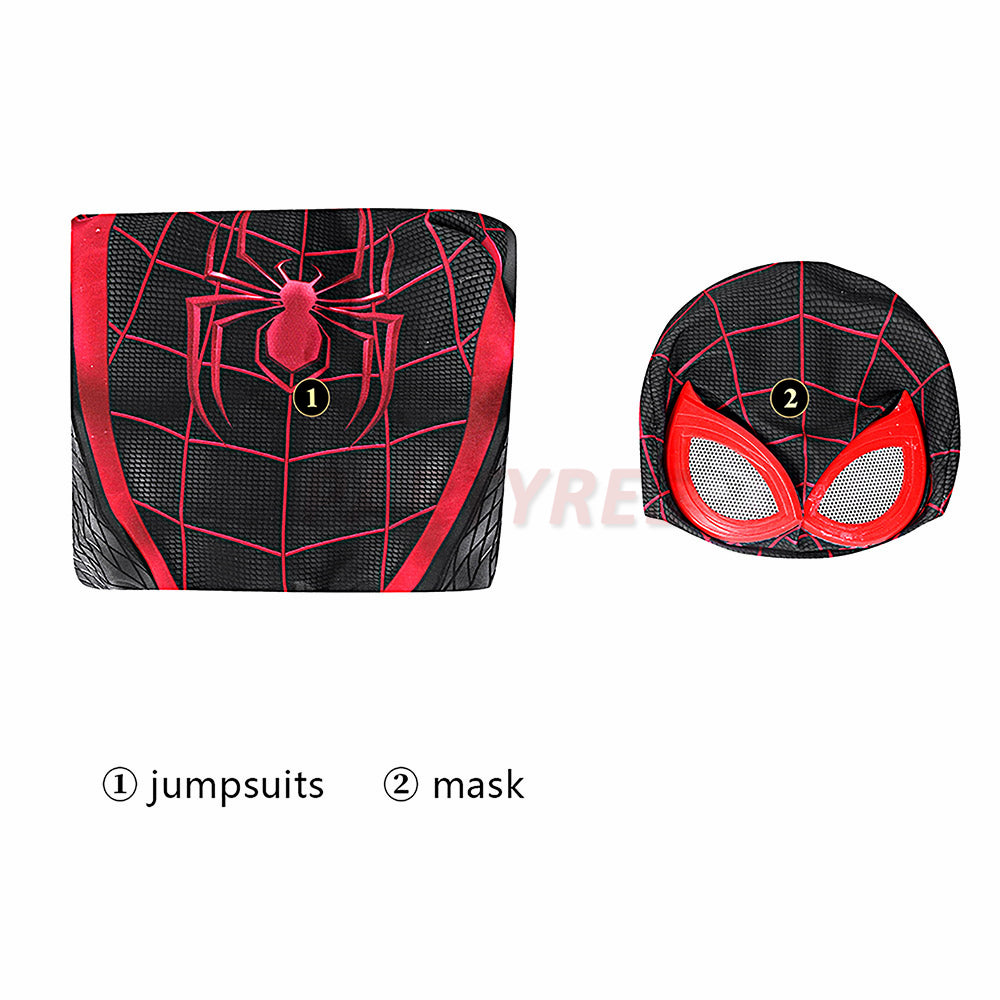Spiderman 2 Cosplay Costume Miles Morales PS5 Jumpsuit