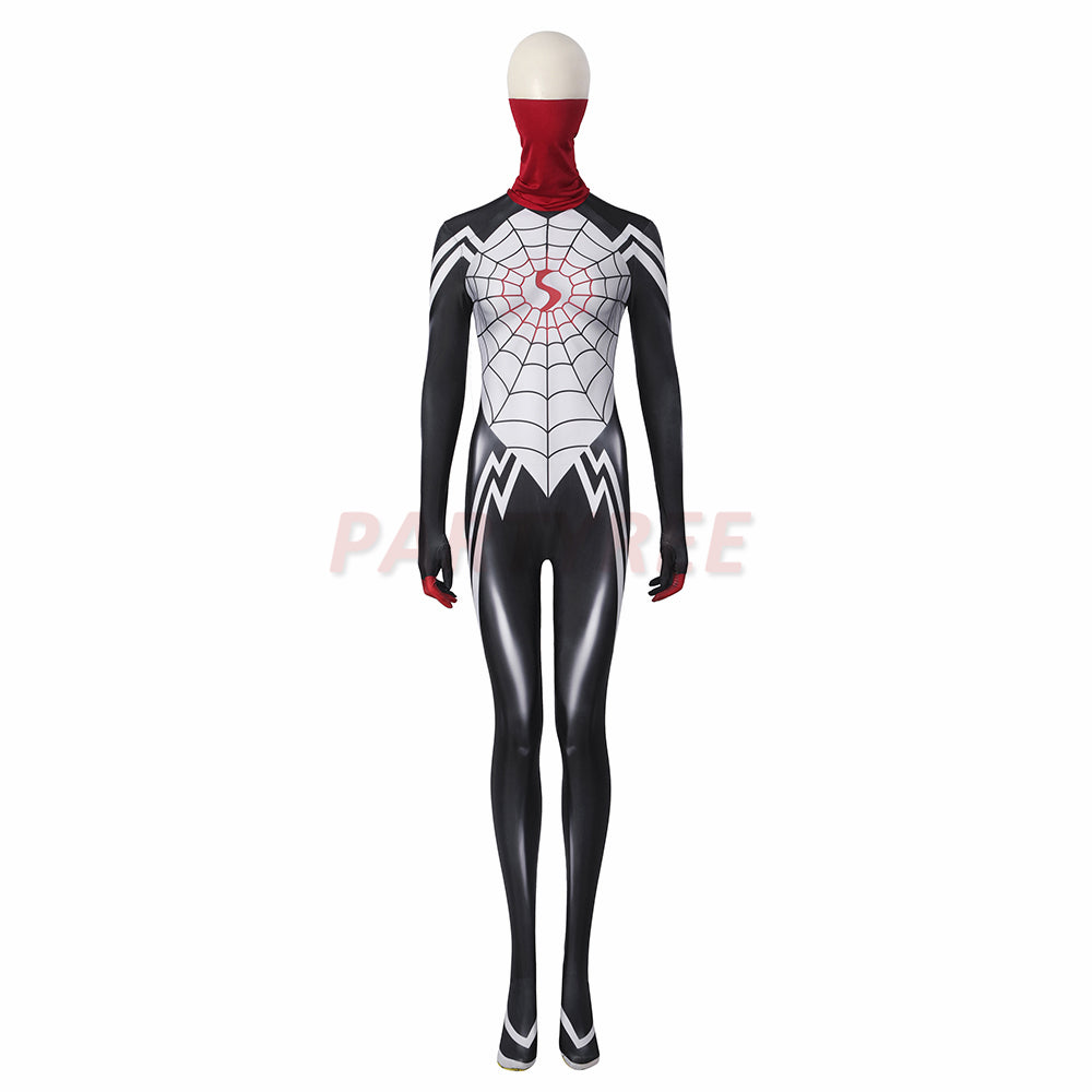 Silk Cindy Moon Cosplay Costume Ladies Spiderman Jumpsuit