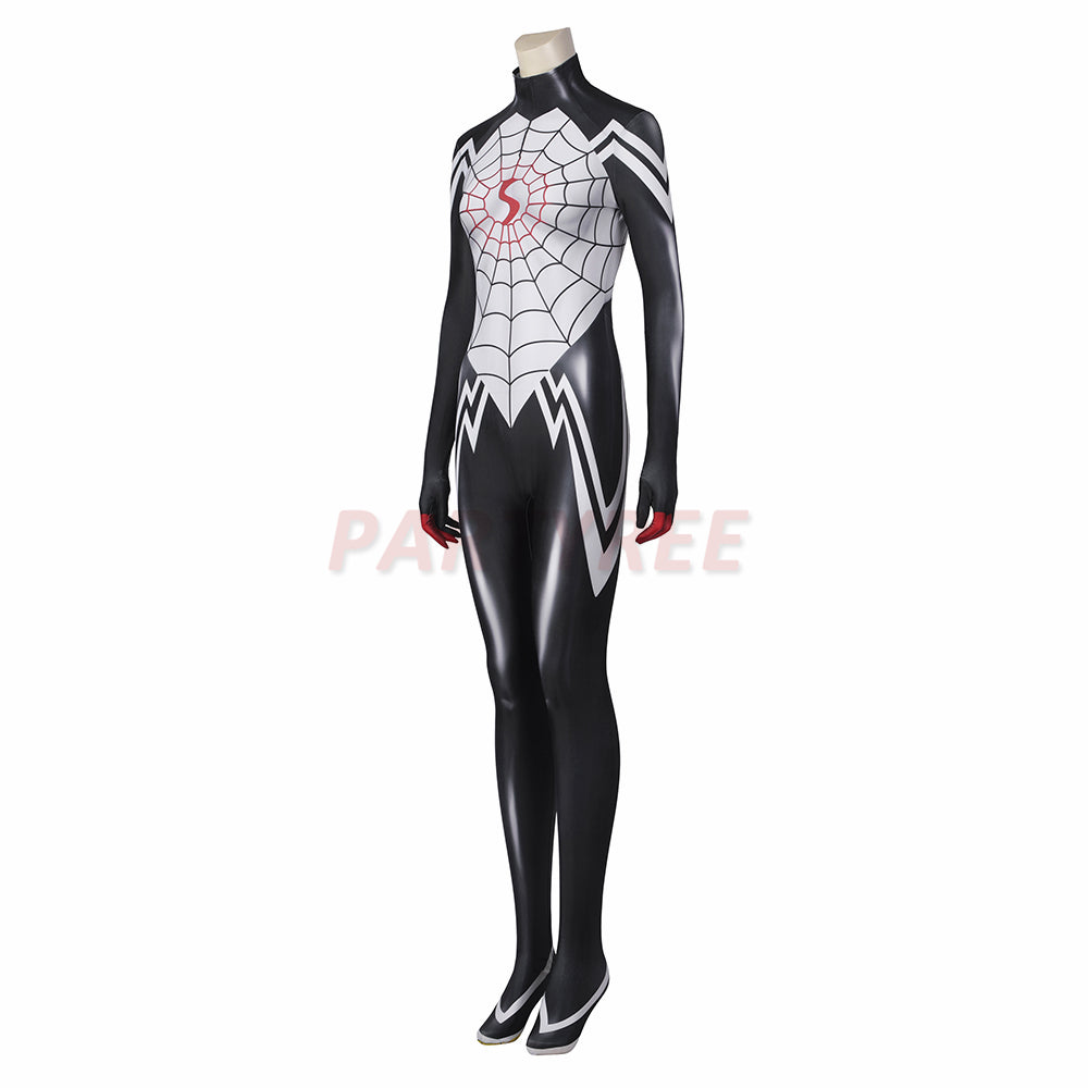 Silk Cindy Moon Cosplay Costume Ladies Spiderman Jumpsuit