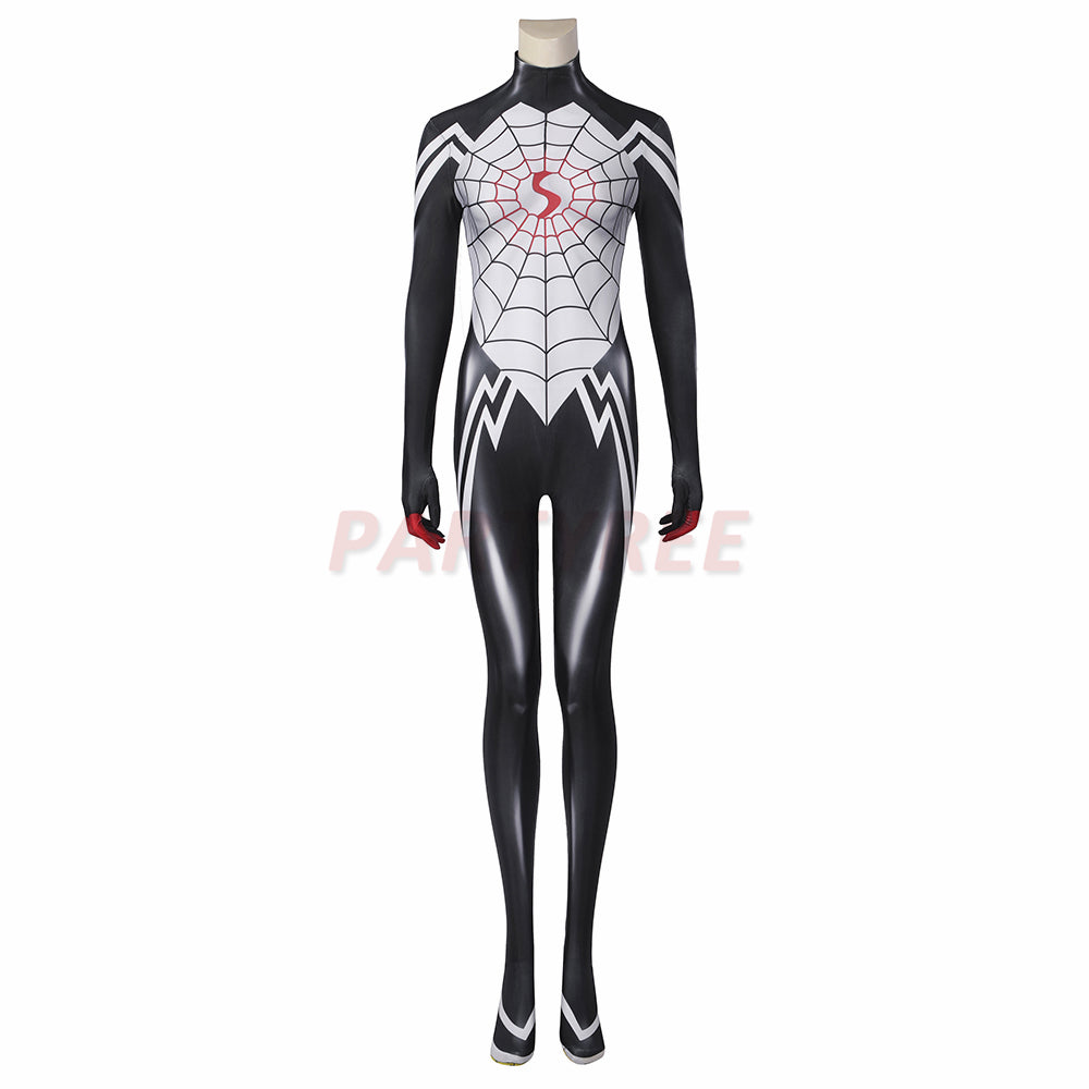 Silk Cindy Moon Cosplay Costume Ladies Spiderman Jumpsuit