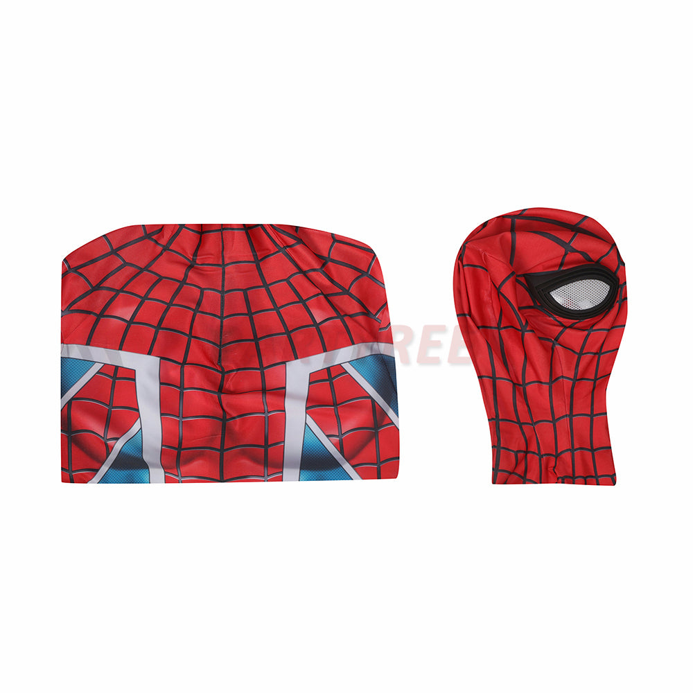 Spiderman PS5 William Braddock Cosplay Costume Spider-UK Jumpsuit