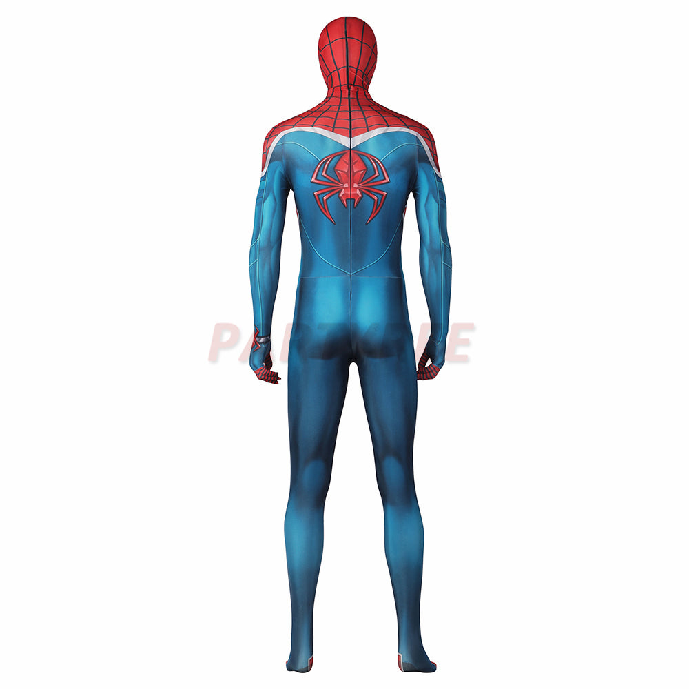 Spiderman PS5 William Braddock Cosplay Costume Spider-UK Jumpsuit