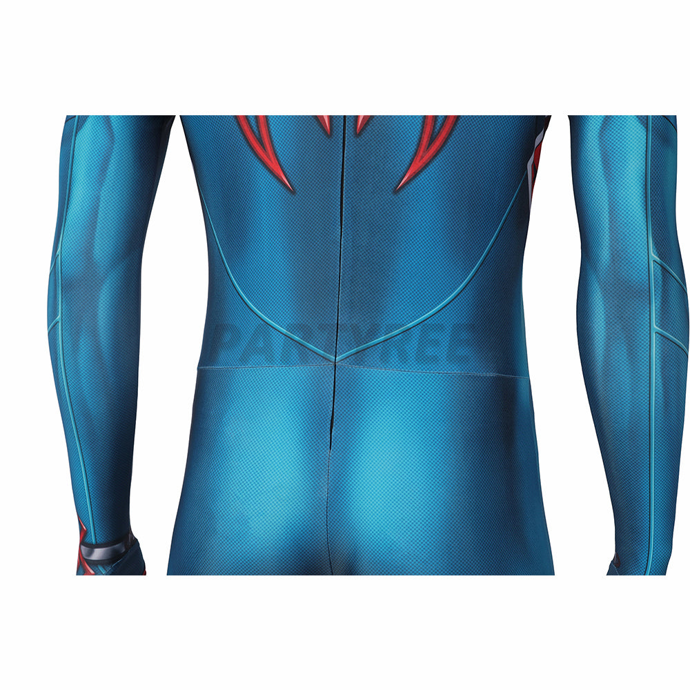 Spiderman PS5 William Braddock Cosplay Costume Spider-UK Jumpsuit