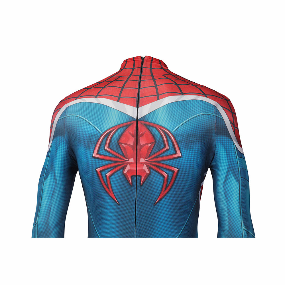 Spiderman PS5 William Braddock Cosplay Costume Spider-UK Jumpsuit