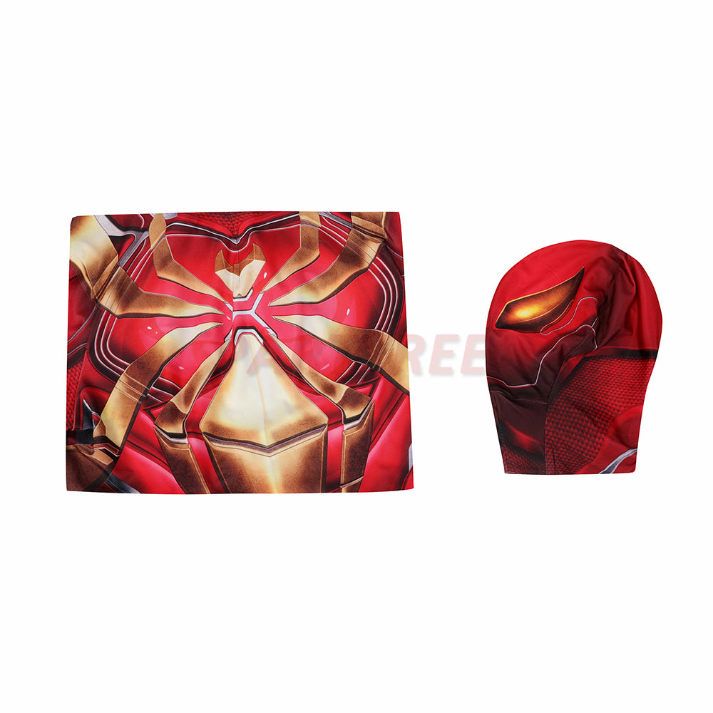Avenger Spiderman Cosplay Costume Iron Spider Armor Jumpsuit