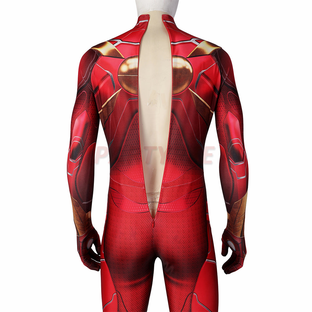 Avenger Spiderman Cosplay Costume Iron Spider Armor Jumpsuit