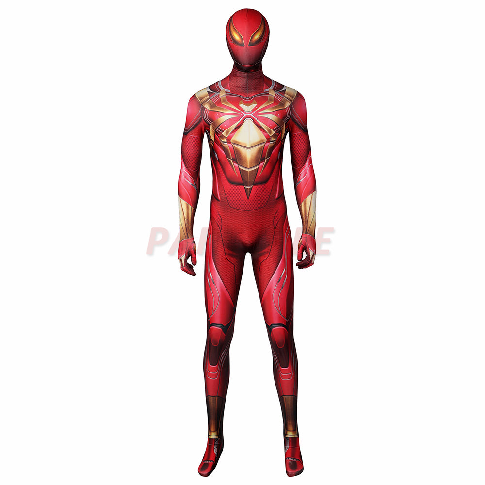 Avenger Spiderman Cosplay Costume Iron Spider Armor Jumpsuit