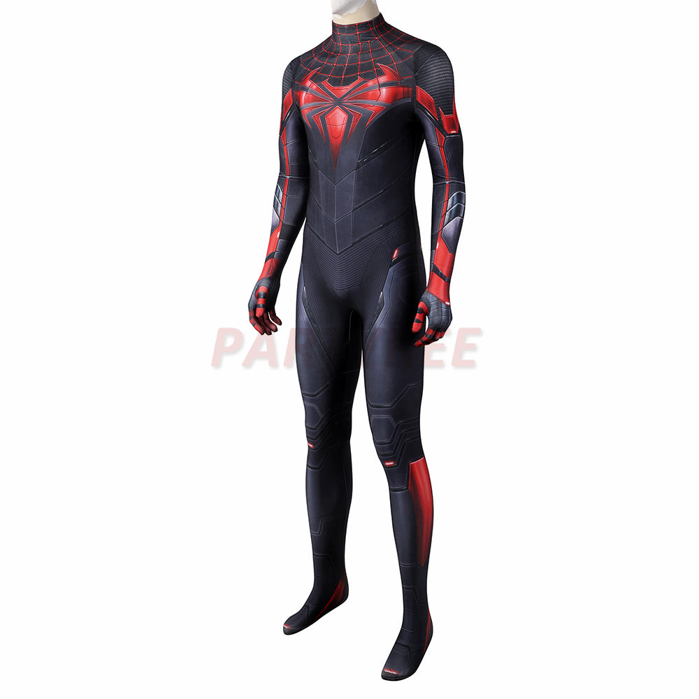 PS5 Spider-Man Miles Morales Cosplay Costume Advanced Tech Jumpsuit