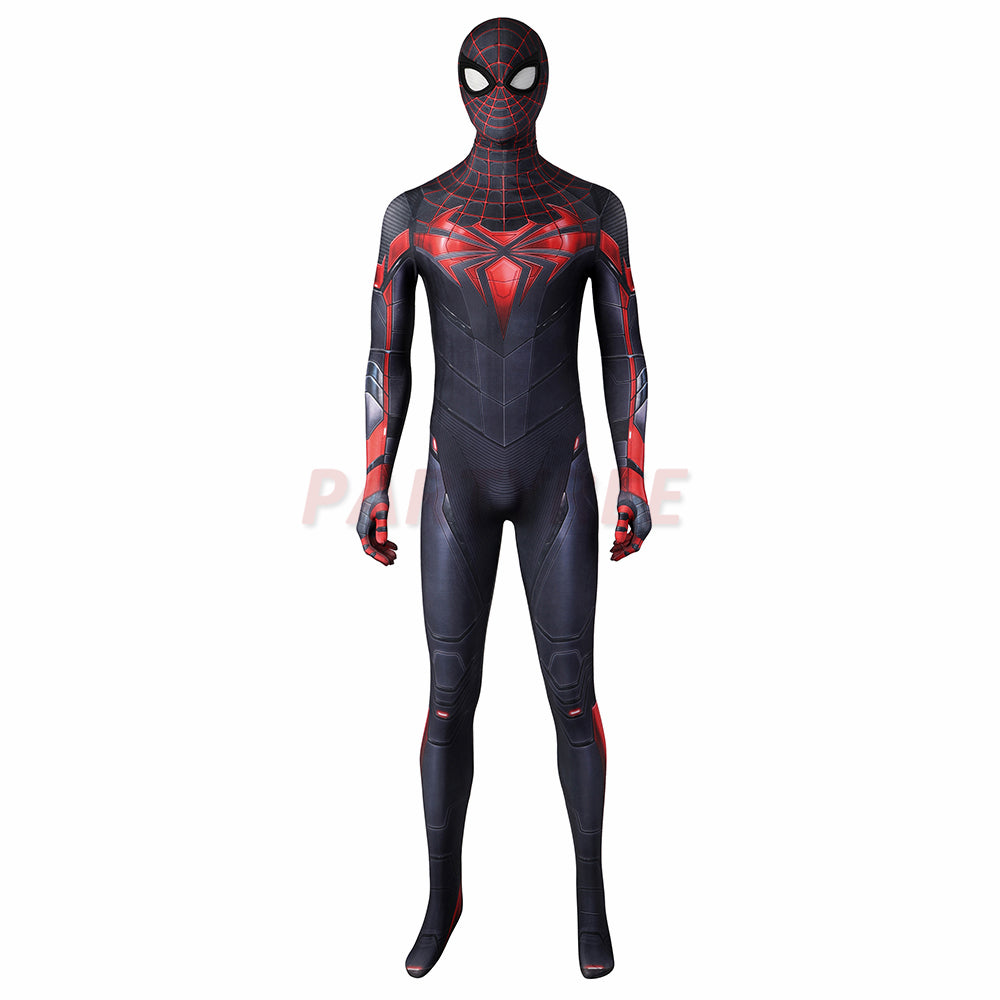 PS5 Spider-Man Miles Morales Cosplay Costume Advanced Tech Jumpsuit