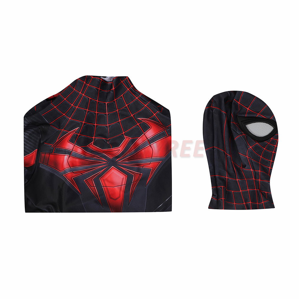 PS5 Spider-Man Miles Morales Cosplay Costume Advanced Tech Jumpsuit