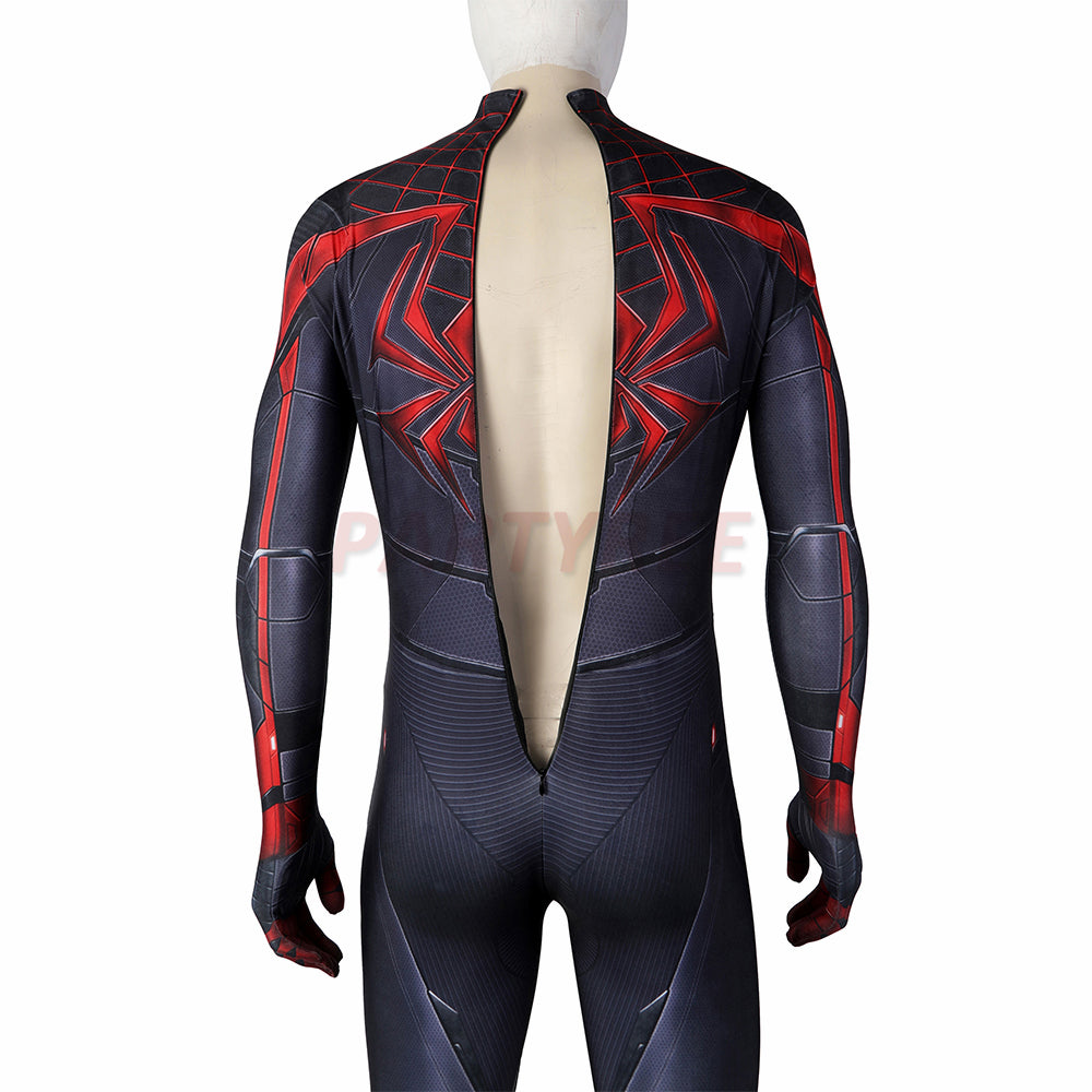 PS5 Spider-Man Miles Morales Cosplay Costume Advanced Tech Jumpsuit